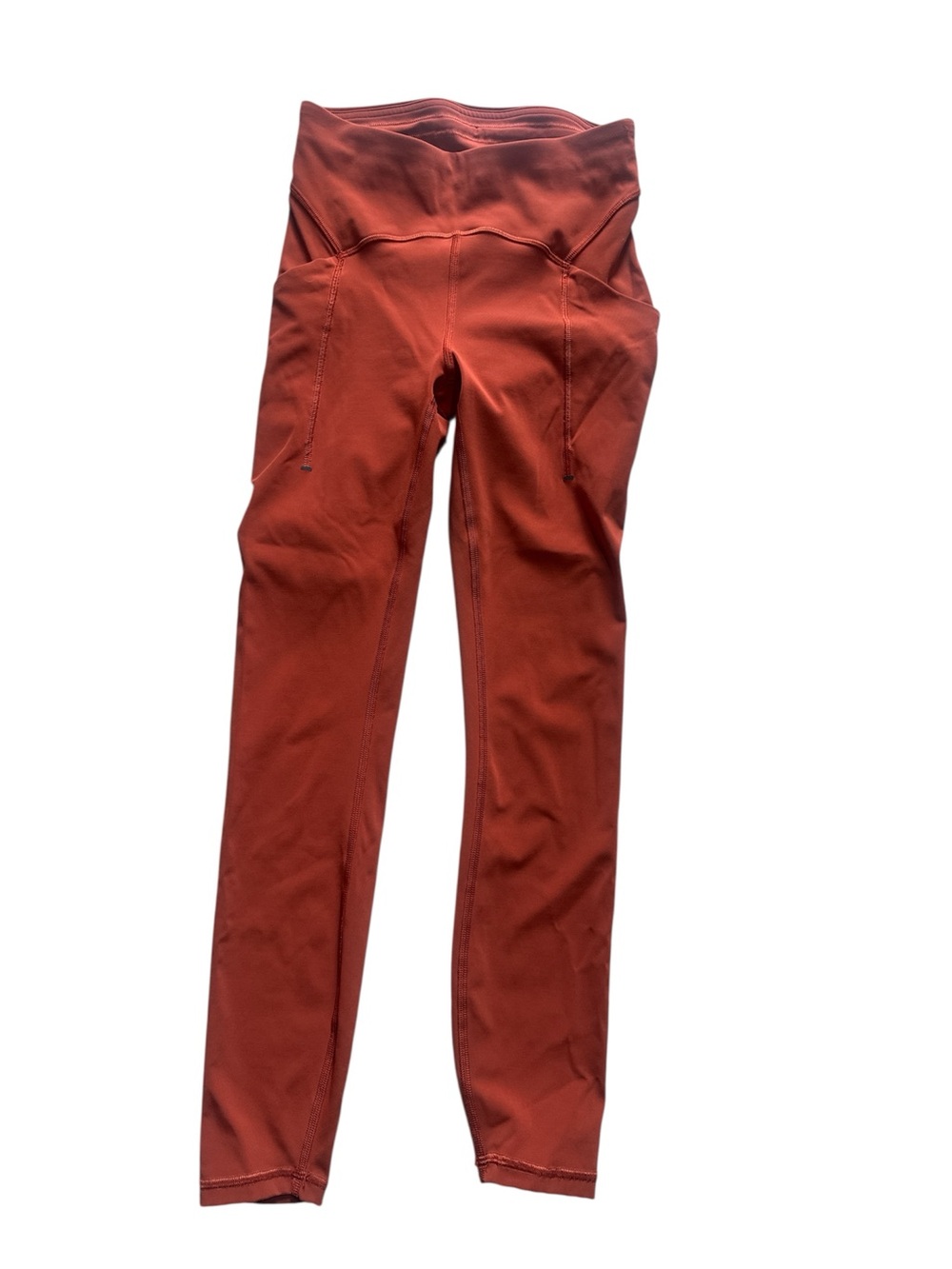lululemon athletica Women's Rust Orange High-Rise Leggings